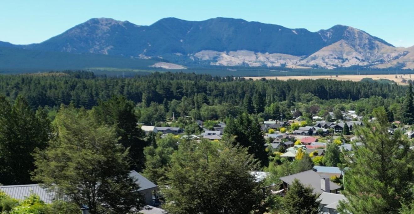 18A Oregon Heights Ханмер-Спрингс Экстерьер фото